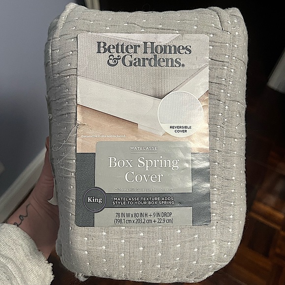 Better Homes And Gardens Bedding Nwt King Box Spring Cover Poshmark